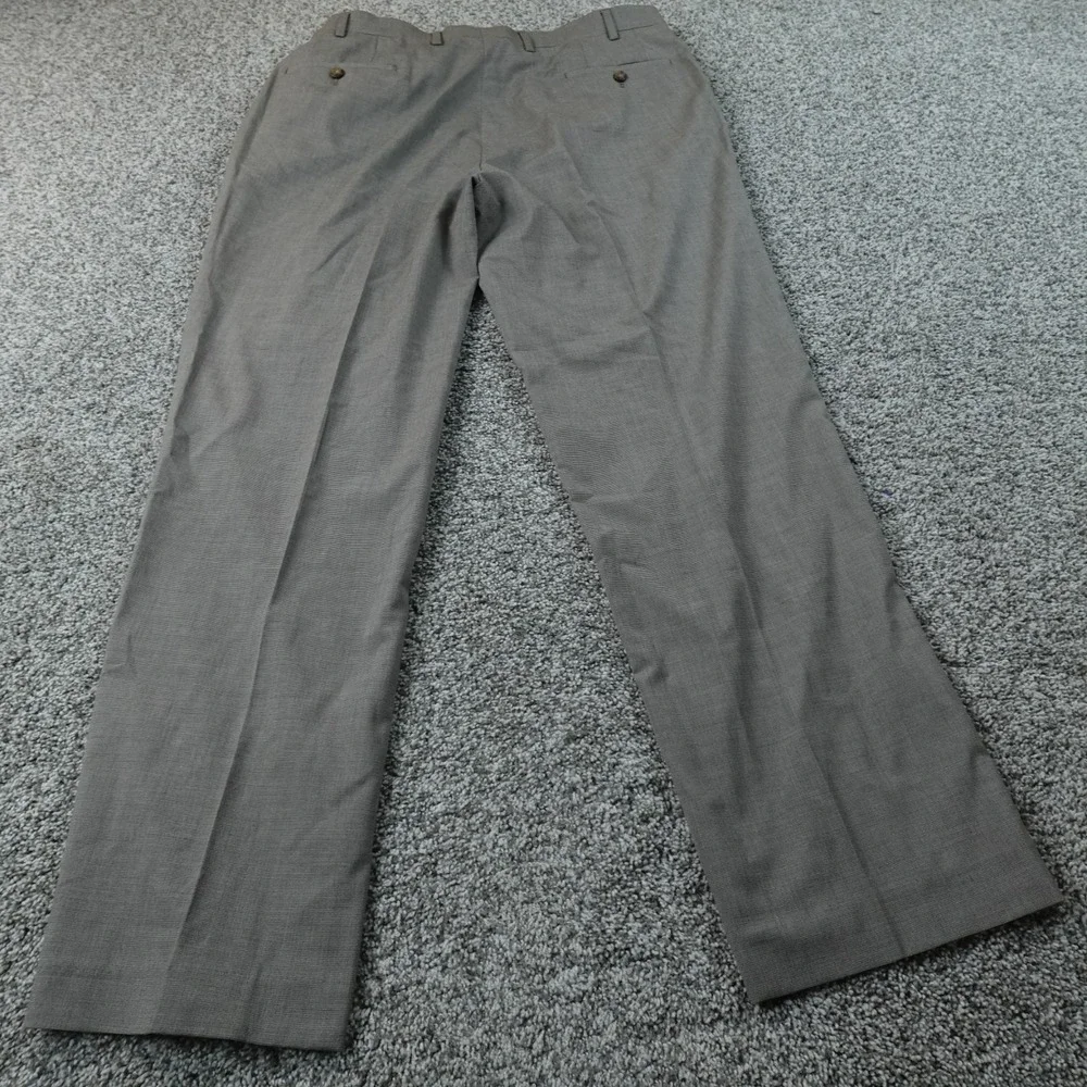 Ralph Lauren Pants Mens 38X32 Gray Slim Fit Chino Dress Slacks Trouser Stretch